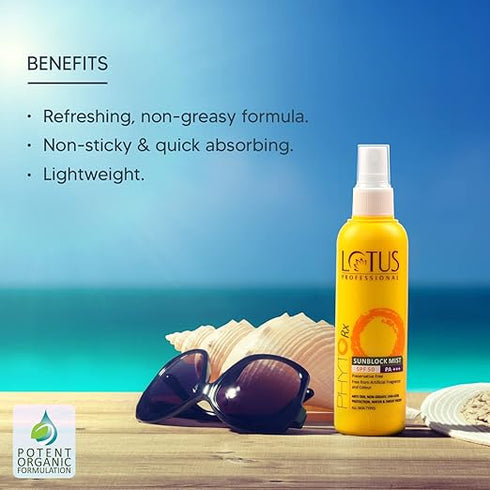 Lotus Professional Phytorx Sunblock Mist Spf 50 Pa+++